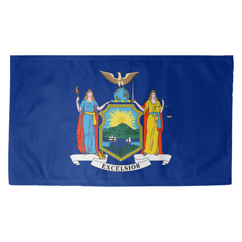 Ebern Designs Fawcett New Hampshire Flag Sepia Pillow In Cotton Twill Double Sided Print Euro Pillow Wayfair