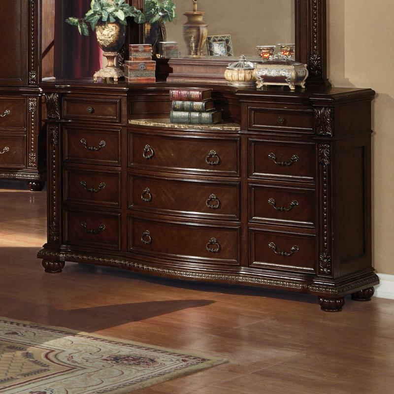 Astoria Grand Wentz 9 Drawer Dresser Wayfair