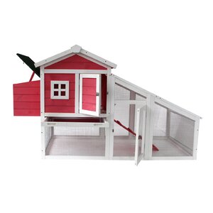 Kershner Wooden Hutch Chicken Coop