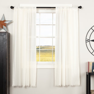 Curtains With Fringe Wayfair
