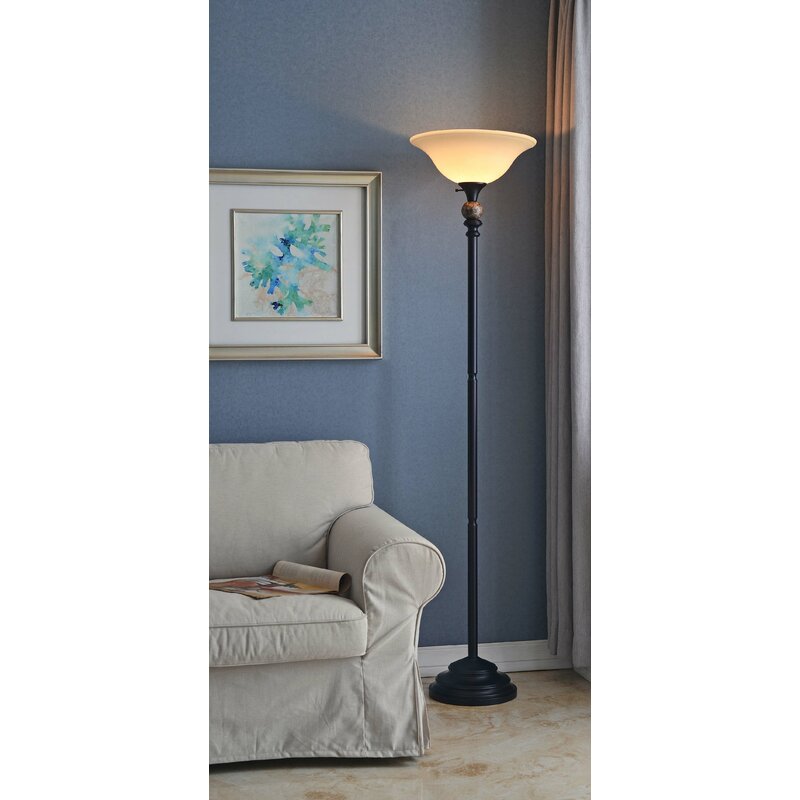 Plymouth Veda 71 Torchiere Floor Lamp