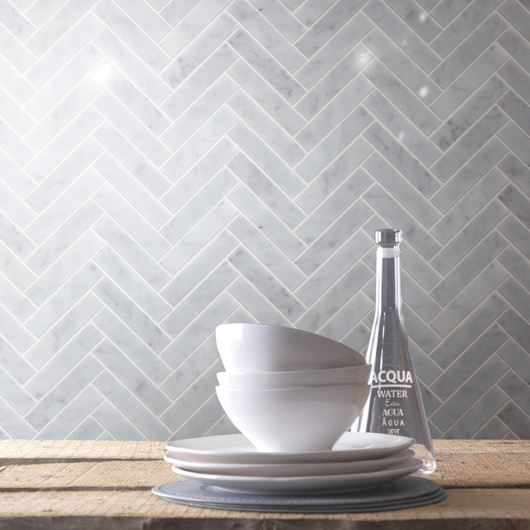 Oahu 11" x 12" Natural Stone Peel & Stick Mosaic Tile