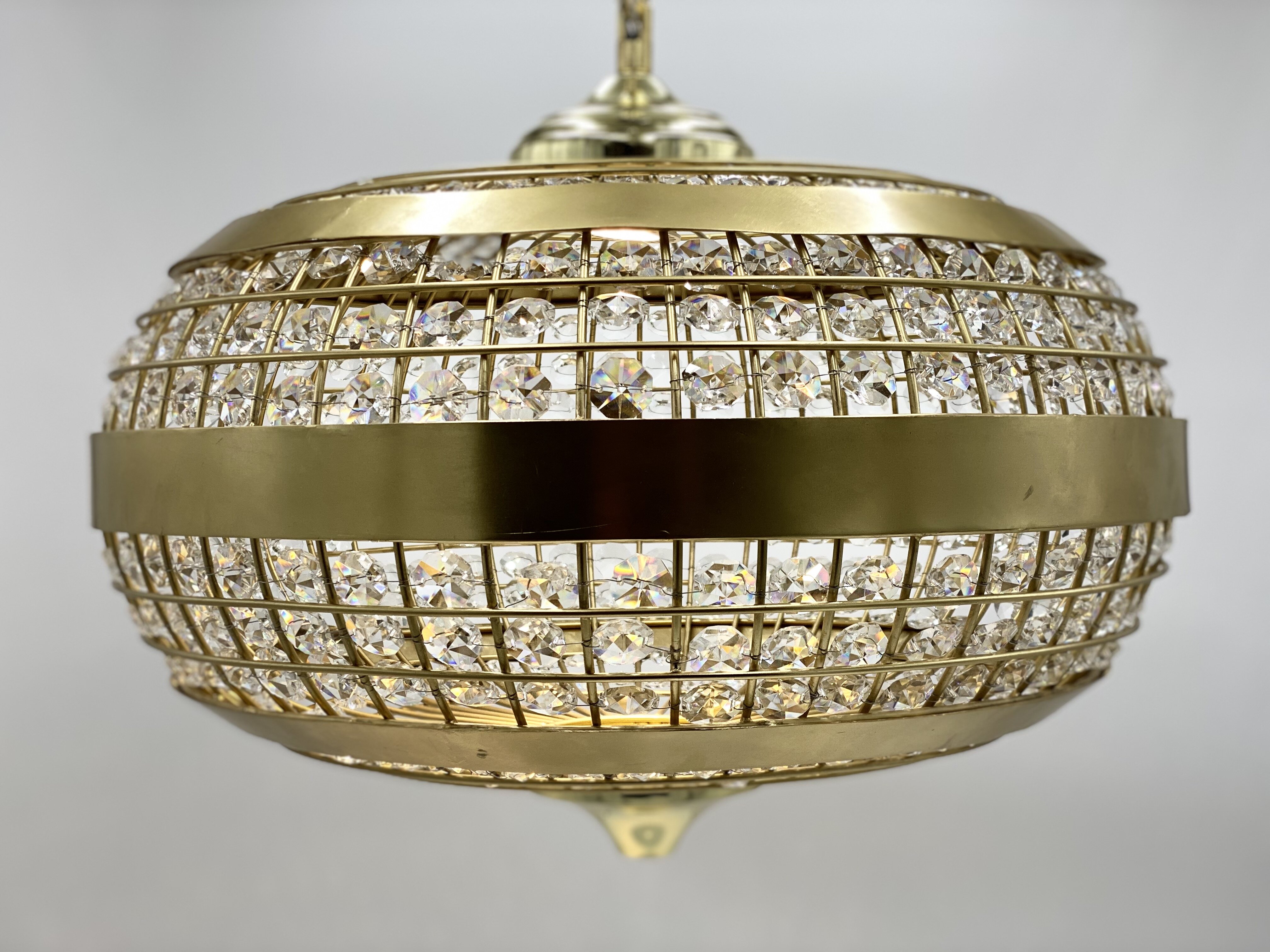 Rosdorf Park 1 - Light Unique / Statement Bowl Pendant with Wrought ...