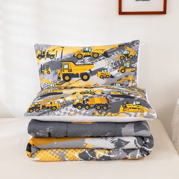 Decorative 3 Piece Bedding Set with 2 Pillow Shams Brown Black Ambesonne Cars Duvet Cover Set Queen Size Traditional Old Car Race Theme Nostalgic American Car with Flags Rusty Look 