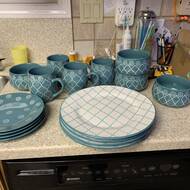 Edick 16 Piece Dinnerware Set Service For 4 Reviews Birch Lane