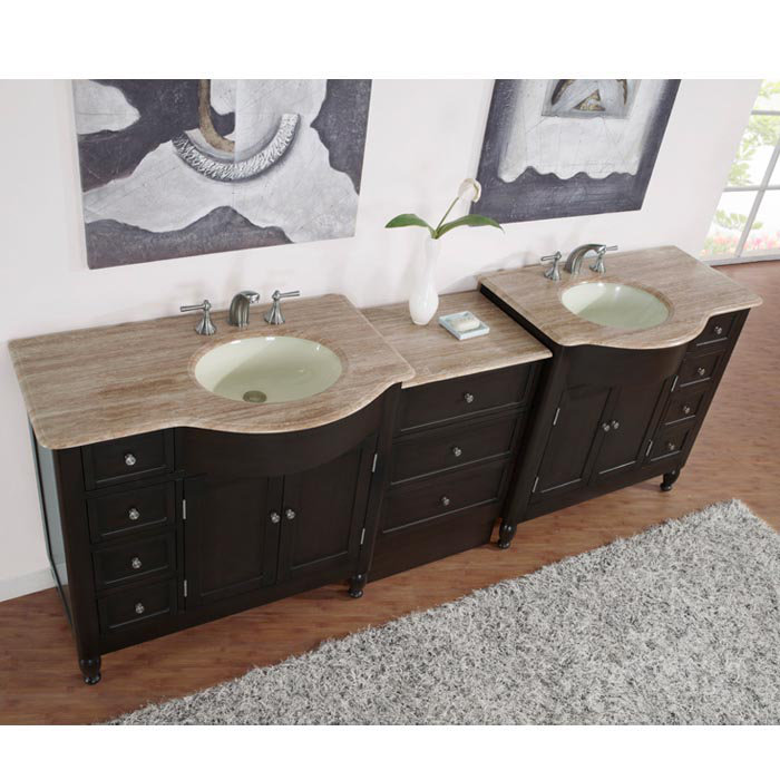 Custom Bathroom Vanities Hamilton silkroad exclusive hamilton 95" double bathroom vanity set Custom Bathroom Vanities Hamilton silkroad exclusive hamilton 95" double bathroom vanity set