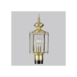 Triplehorn 1-Light Lantern Head in Polished Brass
