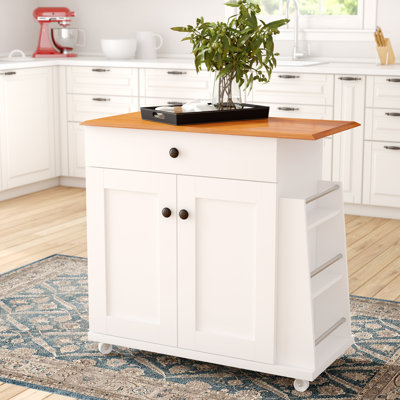 Andover Mills Lucrezia Kitchen Cart