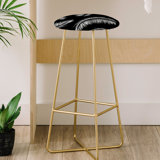Palm Leaves 30 Bar Stool by East Urban Home