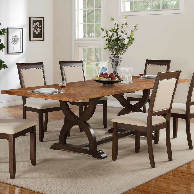 Loon Peak Clarkdale Extendable Dining Table & Reviews | Wayfair