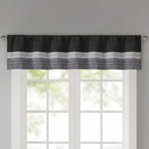 Black White Valances Kitchen Curtains You Ll Love In 2021 Wayfair