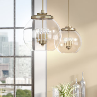 Affordable Maria 4-Light Chandelier By Langley Street Affordable Maria 4-Light Chandelier By Langley Street