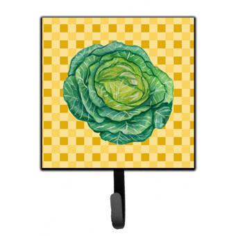 August Grove Ivarr Cabbage On Basketweave Wall Key Organizer With Key Hooks Wayfair