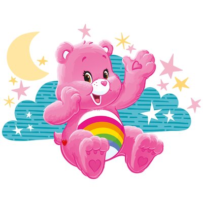 East Urban Home Cheer Bear Care Bear Wall Sticker | Wayfair.co.uk