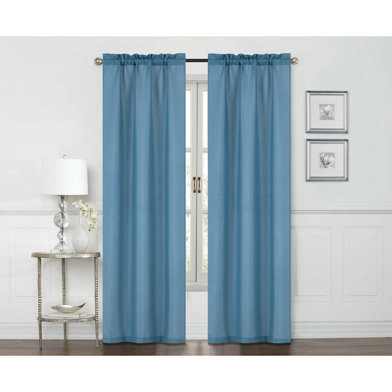 Featured image of post Light Blue Metallic Curtains : Patterned curtains, such as stars across a metallic blue, black or purple background, add something a little different.
