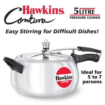 Contura 5.28-Quart Pressure Cooker Hawkins
