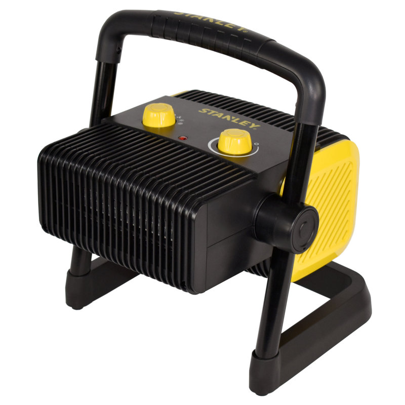 Stanley Heavy Duty 1500 Watts Electric Forced Air Utility Heater With Adjustable Thermostat Wayfair