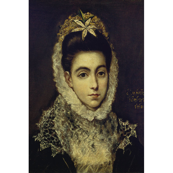 Astoria Grand Portrait Of A Young Lady Painting Print On Wrapped