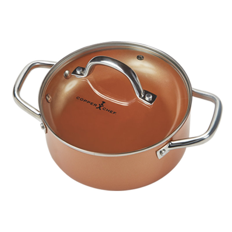 copper pots and pans