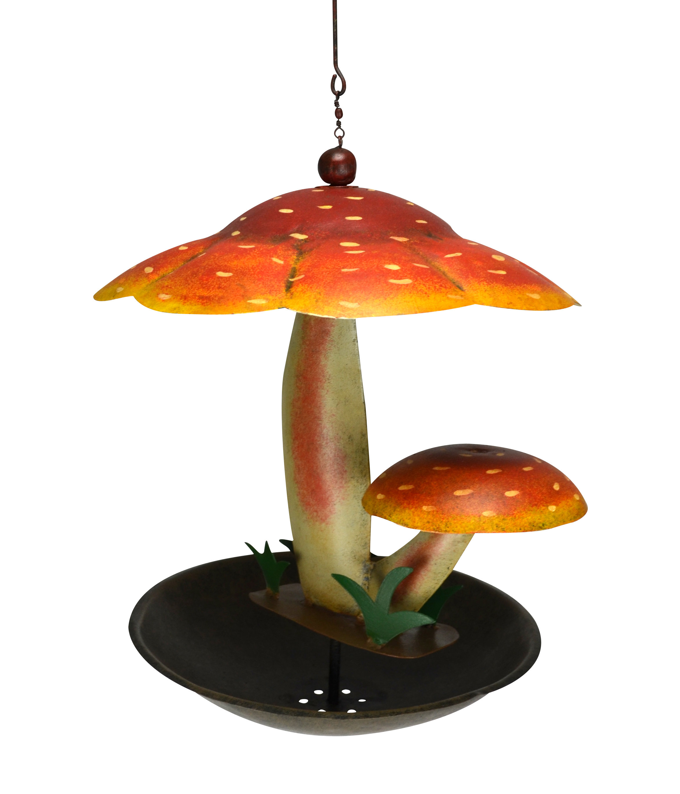 Gift Essentials Mushroom Bistro Decorative Bird Feeder Wayfair Ca