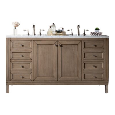 Valladares 60 Double Bathroom Vanity Set Brayden Studio Top Finish