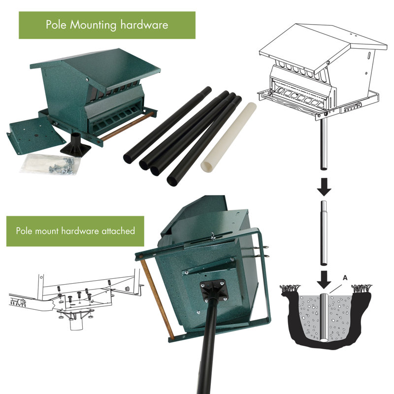 Woodlink Hopper Bird Feeder Wayfair