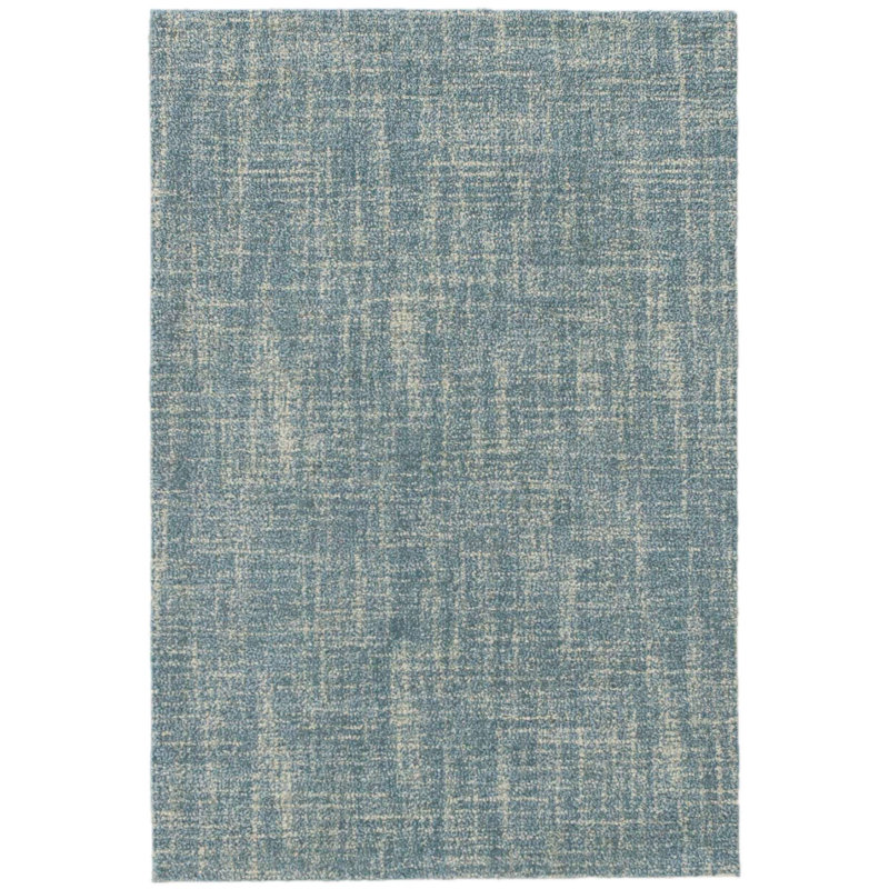 Dash And Albert Rugs Crosshatch Micro Hand Hooked Wool Blue Area Rug Reviews Wayfair