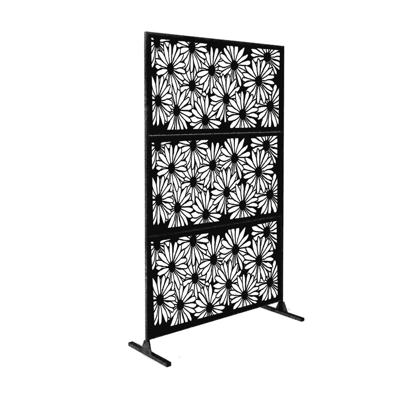 E Joy 6 5 Ft H X 4 Ft W Metal Fence Panel Wayfair