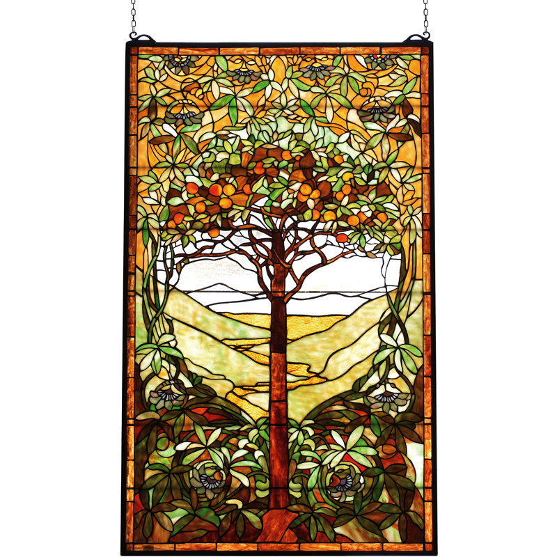 Astoria Grand Diane Tree Of Life Stained Gl Window Reviews Diane Tree Of Life Stained Gl Window