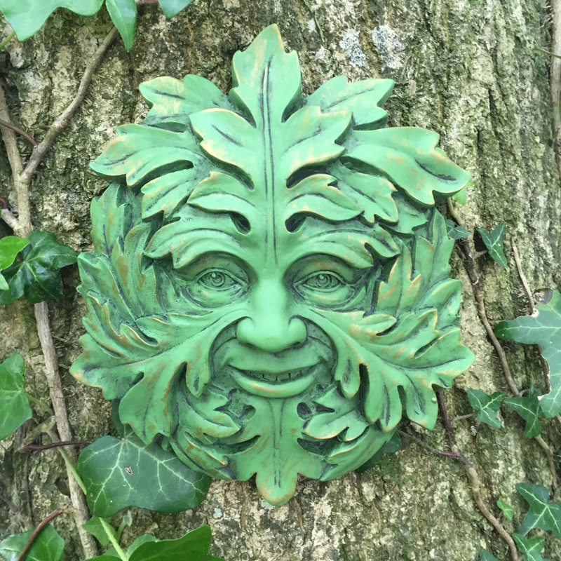 Sol 72 Outdoor Greenmen Mystic Garden Wall Decor Wayfair Co Uk