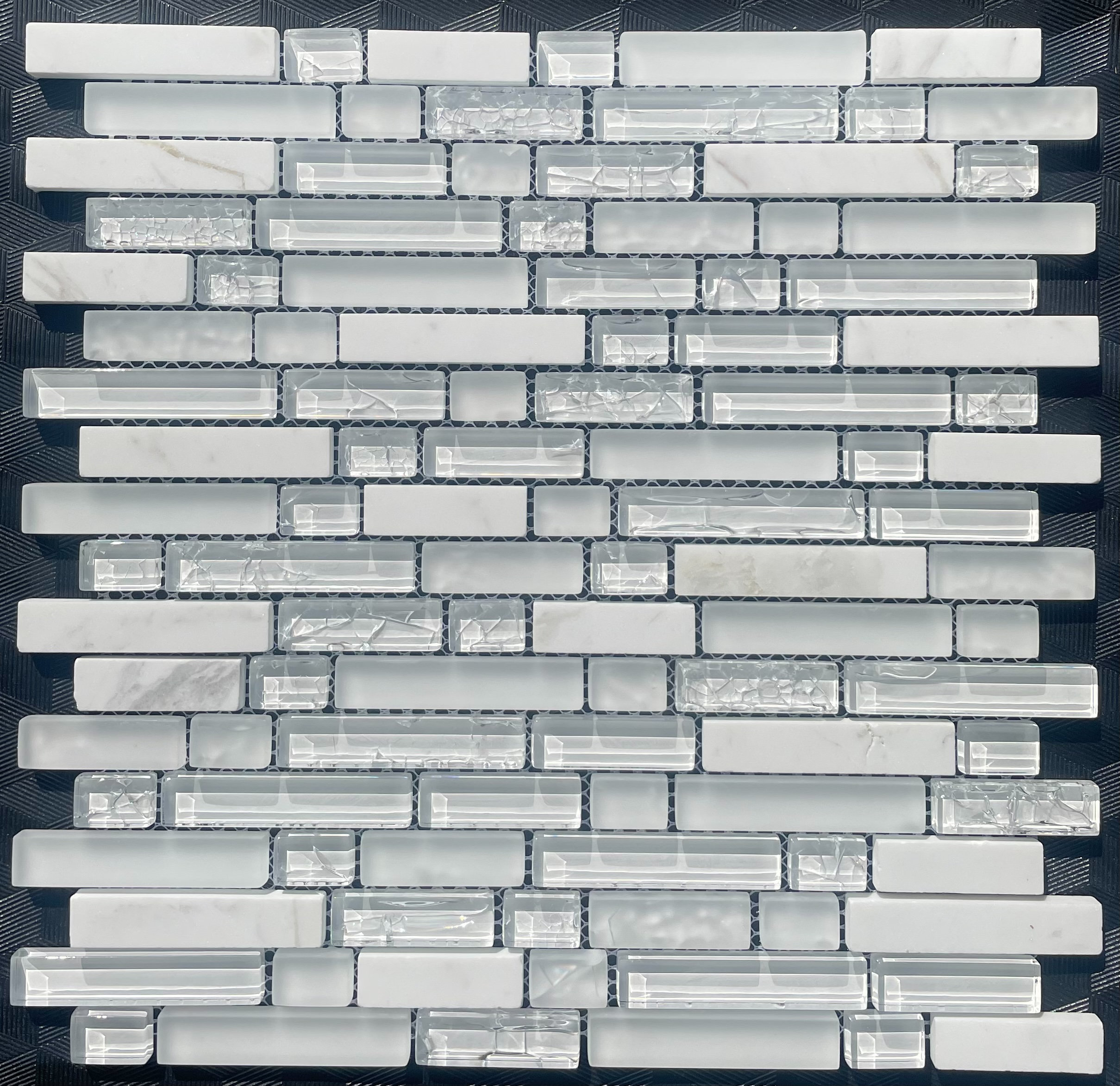 Mango Tile Bristol Marble Linear Mosaic Wall Tile Wayfair