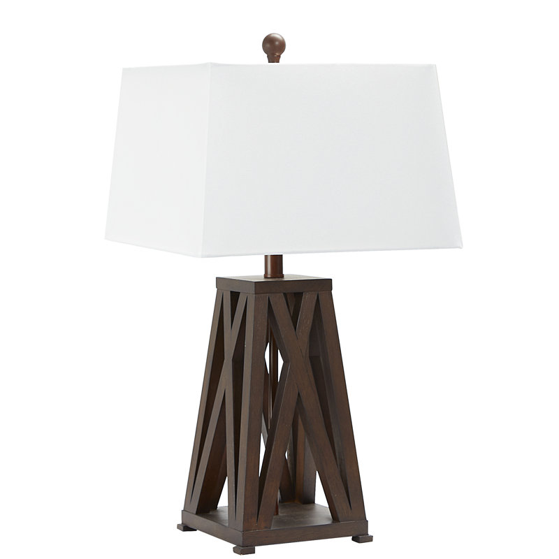 Westhought Wood X Frame 24 Table Lamp Base