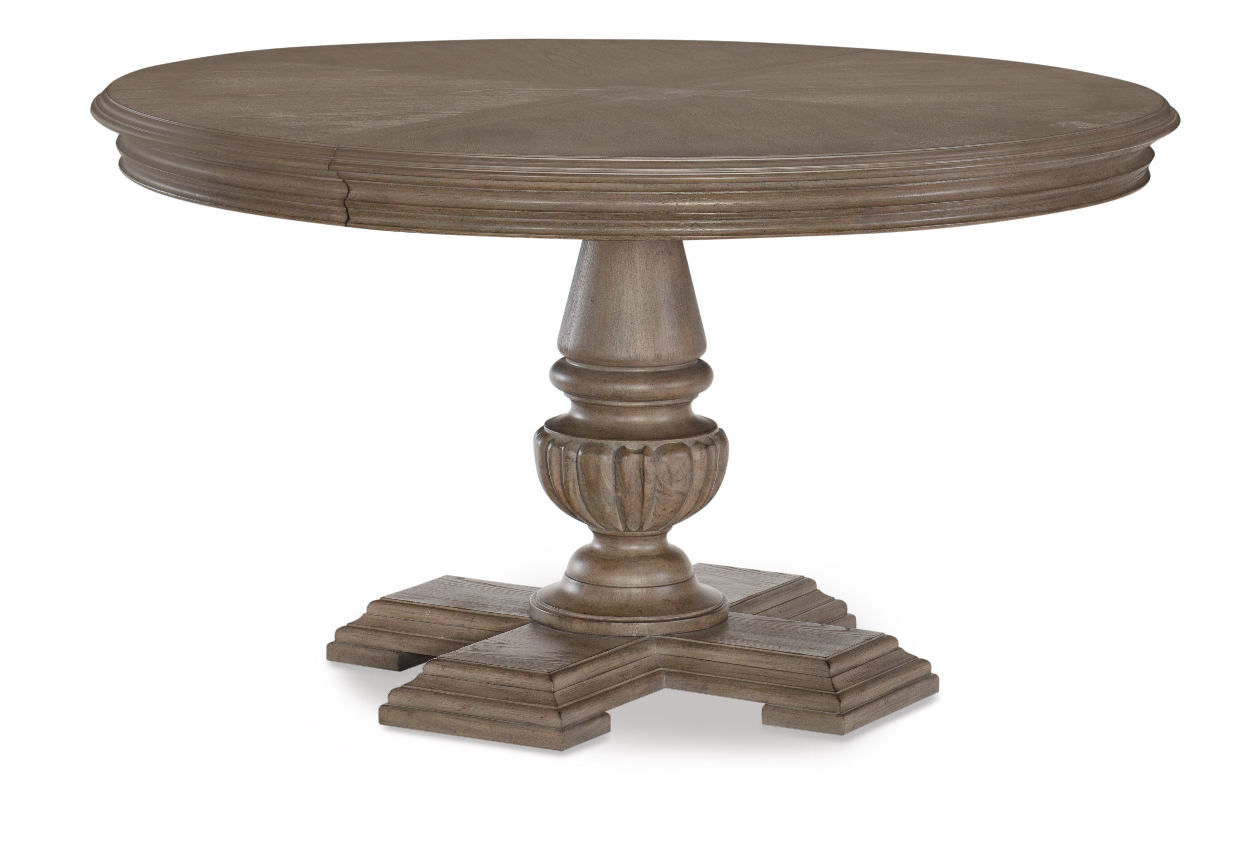 Darby Home Co Bonham Extendable Pedestal Dining Table Reviews Wayfair