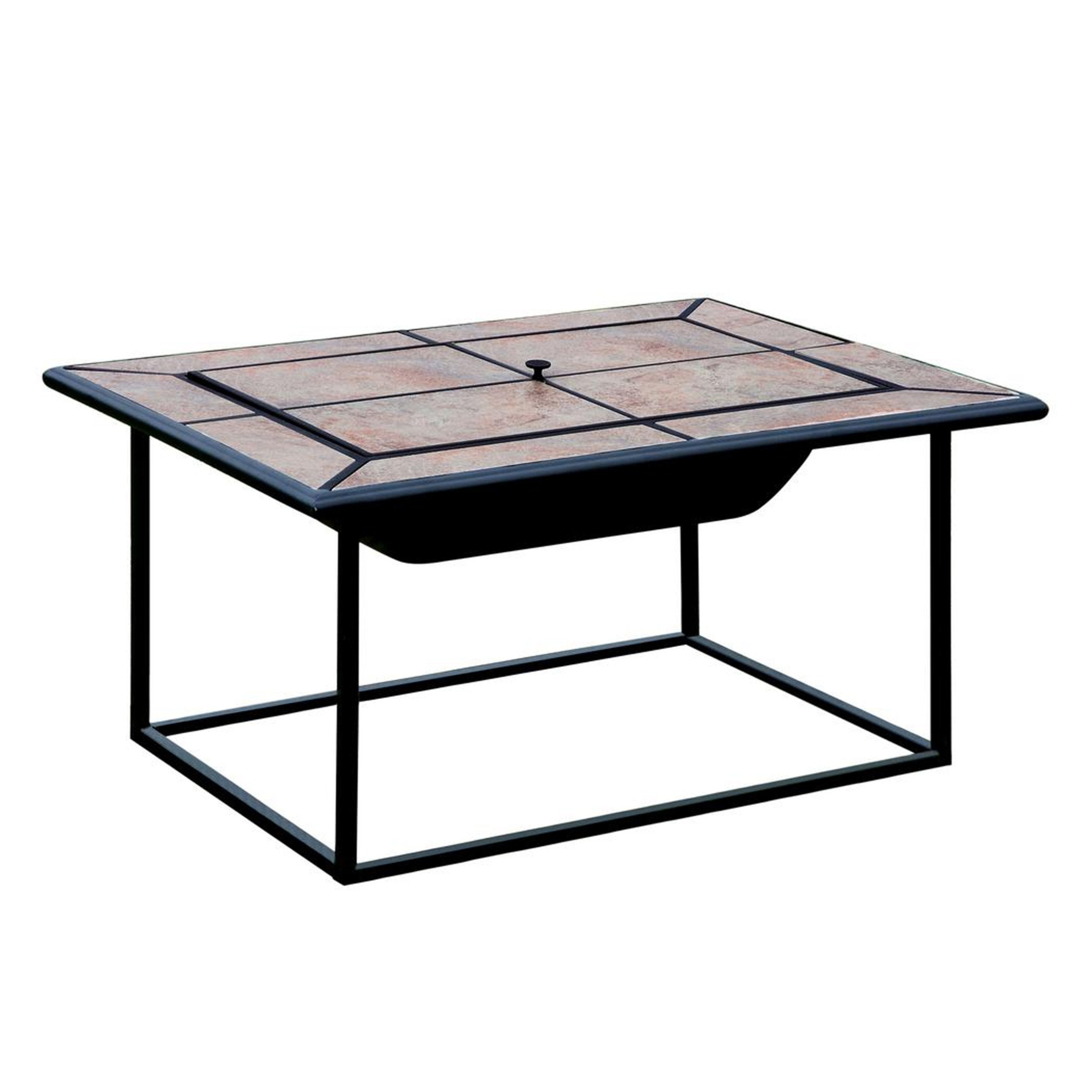 Latitude Run Aghwith Cast Iron Fire Pit Table Wayfair