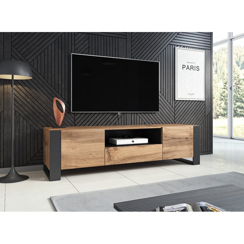 Ebern Designs Hersch TV Stand for TVs up to 78" & Reviews ...