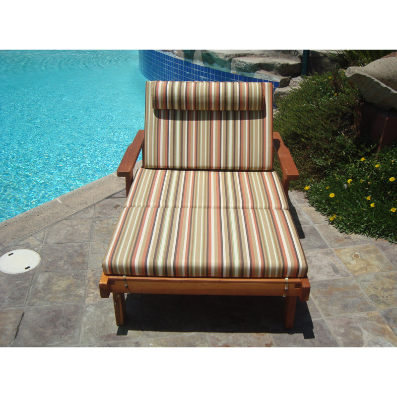 Brayden Studio Thibeault Wheel Wide Chaise Lounge Wayfair