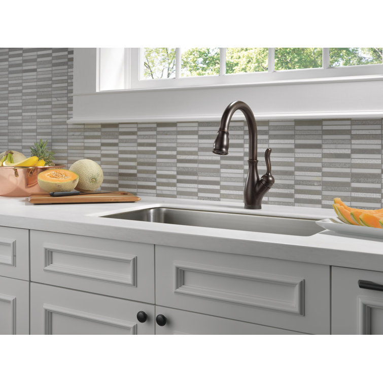 Leland Pull Down Touch Single Handle Kitchen Faucet with Touch2O® Technology