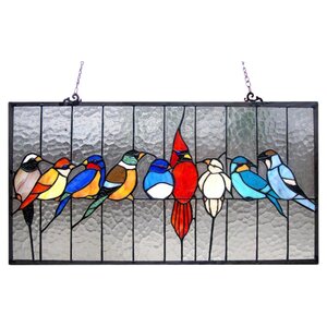 Birds Cage Window Panel