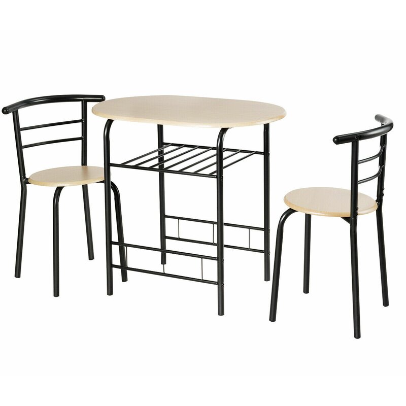 Latitude Run Coleman 3 Piece Dining Set Reviews Wayfair