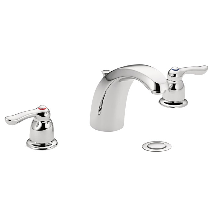 Moen Chateau Widespread Bathroom Faucet With Drain Assembly