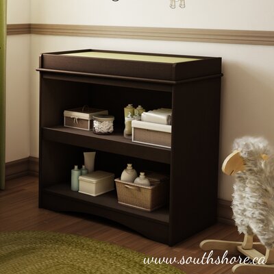 South Shore Peek A Boo Changing Table Color Espresso