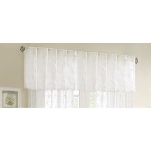 Bowman Sheer Embroidered Window Curtain Valance