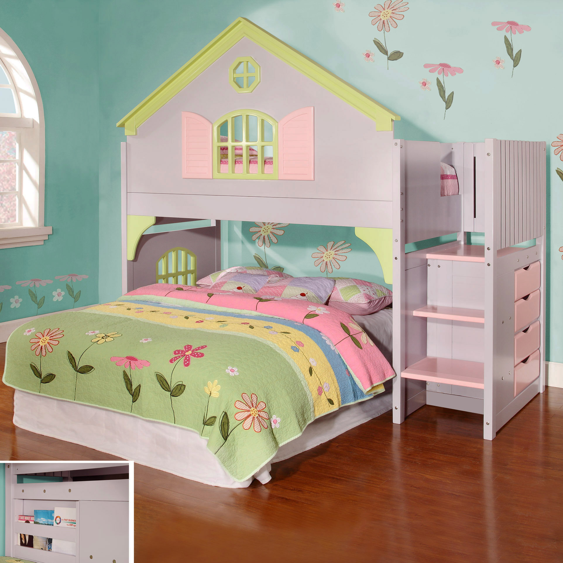 Zoomie Kids Izquierdo Twin Over Bunk Bed Reviews Wayfair