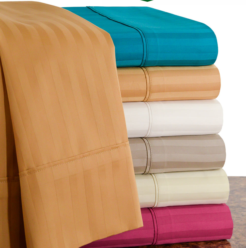 Hotel 600 Thread Count Cotton Sateen Sheet Set