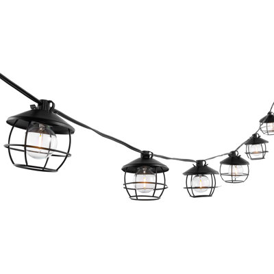 Ashlock 120' Outdoor 10 - Bulb Standard String Light (End to End Connectable)