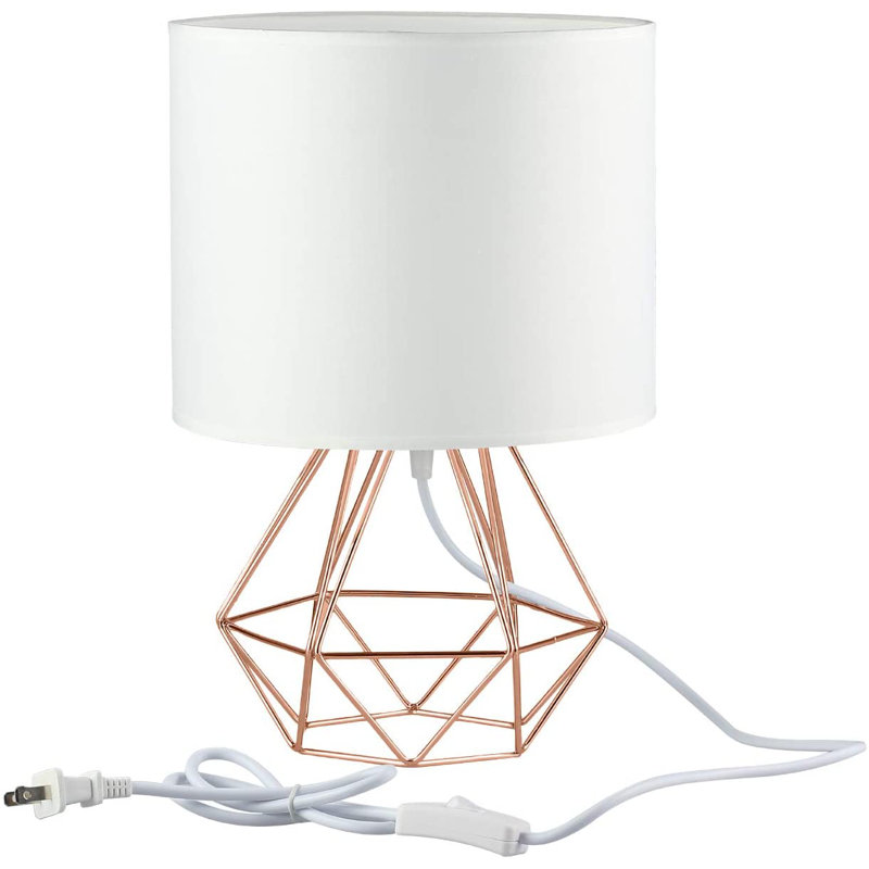 rose gold lamp next