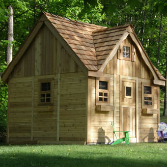 cozy cabin playhouse