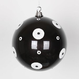 Polka Dot Candy Ball Ornament