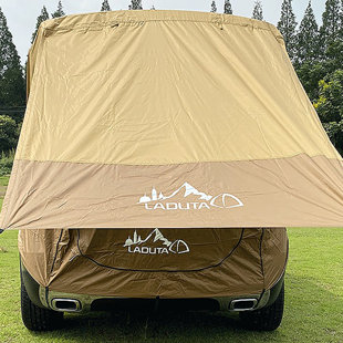 PU3000 Waterproof Sunshade Truck Tents for Camping Car Trunk Tent SUV Car Tail Extension Tent for Outdoor Travel