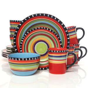 Doumet 16 Piece Dinnerware Set